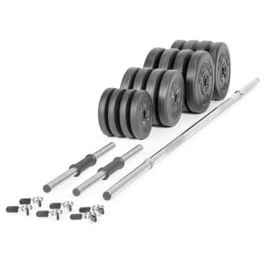 Gymstick Vinyl Barbell & Dumbbell Set 60 kg