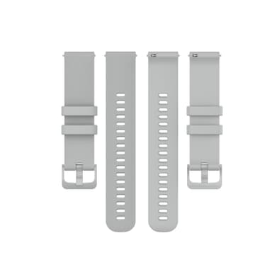 Klokkereim silikon Garmin Venu 2S, Garmin Vivomove 3S Grå 18 mm