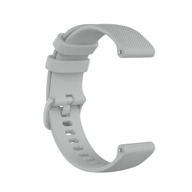 Klokkereim silikon Garmin Venu 2S, Garmin Vivomove 3S Grå 18 mm