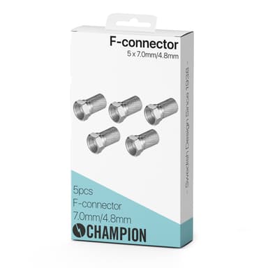 F-Contact 7.0 / 4.8m 5-pakning