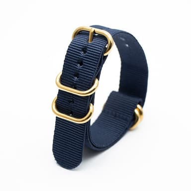 Komfortabel klokkerem i nylon 20mm