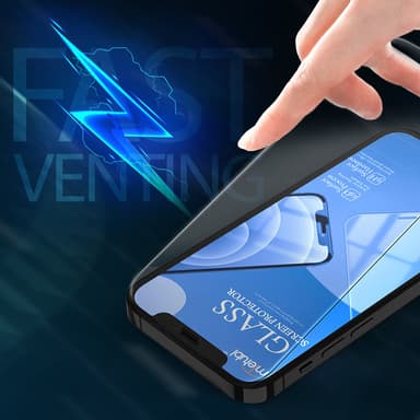 Skjermbeskytter i herdet glass 2-pakning Redmi Note 12 Pro Plus 5G