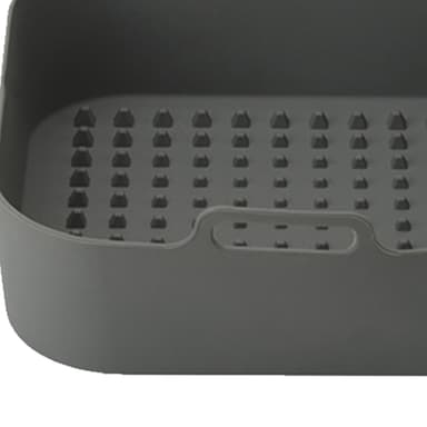 Silikonskål til Air Fryer Grå 20 cm