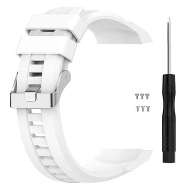 Klokkebånd Klokkearmbånd til Huawei Watch GT Cyber/smart urverk Hvit