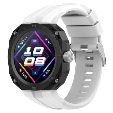 Klokkebånd Klokkearmbånd til Huawei Watch GT Cyber/smart urverk Hvit