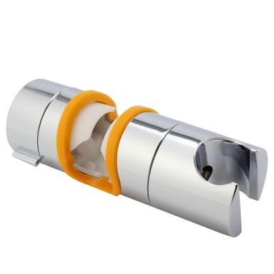 Dusjbrakett Dusjstanghode Brakettholder 18-25mm Erstatningshånddusjhodebrakett Armklemme for skyvedusjarmer Skyvestenger Gul