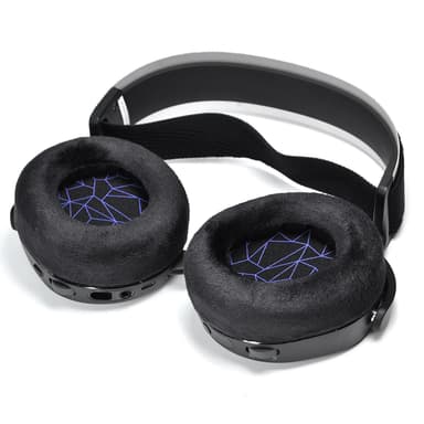 Øreputer for SteelSeries Arctis Prime/1/3/5/7/9/9X/Pro myk plysj Blå