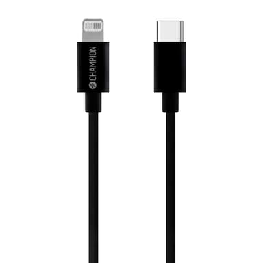USB-C til Lightning-kabel 2m Sort