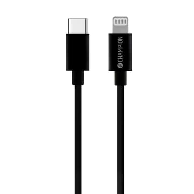 USB-C til Lightning-kabel 2m Sort