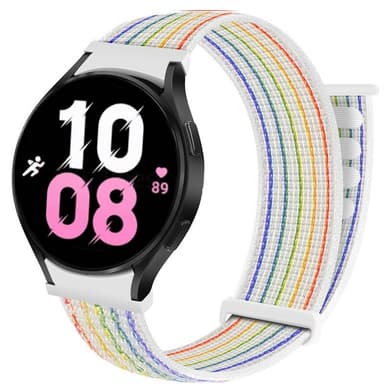Nylon armbånd No-Gap Samsung Galaxy Watch 5 (40mm) - Pride Edition