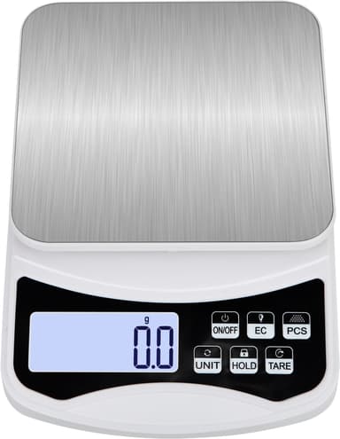 Digital kjøkkenvekt 5 kg / 0,1 g