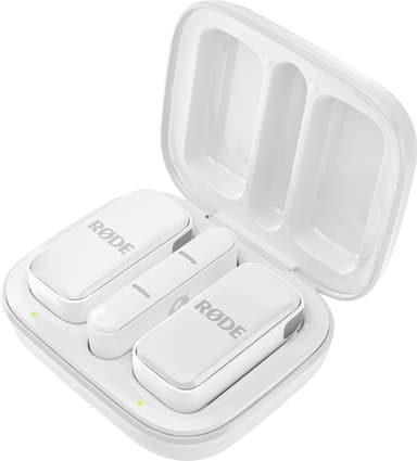 Røde Wireless Micro mikrofon og mottaker sett (Lightning, hvit)
