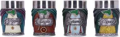 Nemesis Now Lord of the Rings shotglass (Sam, Frodo, Pippin, Merry)