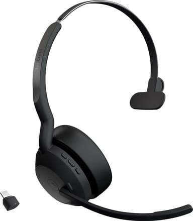 Jabra Evolve2 55 Link380c MS monoheadset (sort)