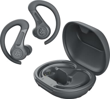 JLab JBuds Sport ANC 4 helt trådløse in-ear hodetelefoner (grafitt)