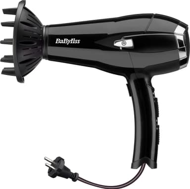 BaByliss D374DE hårføner D374DE (Sort)