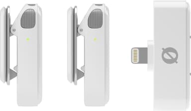 Røde Wireless Micro mikrofon og mottaker sett (Lightning, hvit)