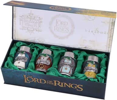 Nemesis Now Lord of the Rings shotglass (Sam, Frodo, Pippin, Merry)