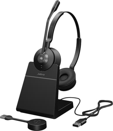 Jabra Engage 55 SE USB-A MS stereoheadset (sort)