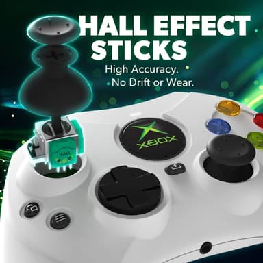 Hyperkin Duchess Xbox/PC kontroller (hvit)