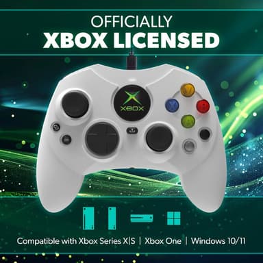Hyperkin Duchess Xbox/PC kontroller (hvit)