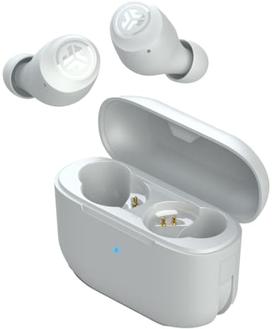 JLab Go Air Pop helt trådløse in-ear hodetelefoner (skyhvit)