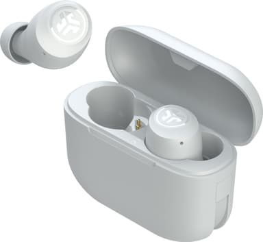 JLab Go Air Pop helt trådløse in-ear hodetelefoner (skyhvit)