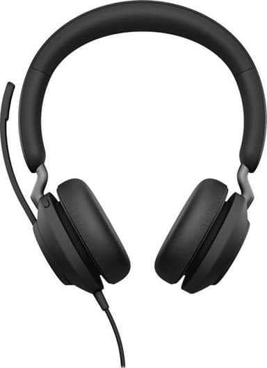 Jabra Evolve2 40 SE USB-C MS stereoheadset (sort)