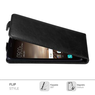 Huawei MATE 9 deksel flip cover (svart)