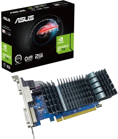 Asus GeForce GT710 grafikkort (2 GB GDDR5)
