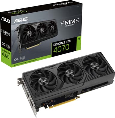 ASUS PRIME RTX 4070 O12G graphics card