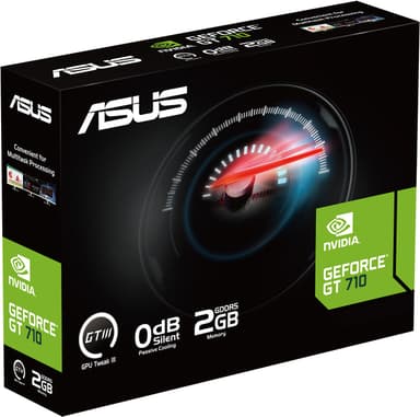 Asus GeForce GT710 grafikkort (2 GB GDDR5)