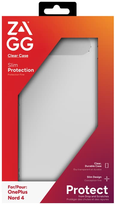 Zagg OnePlus Nord 4 gjennomsiktig deksel