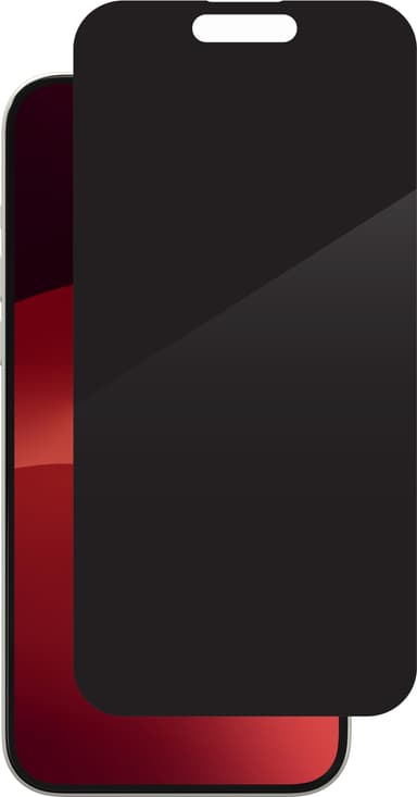 Zagg iPhone 15 Plus Glass Elite Privacy skjermbeskytter