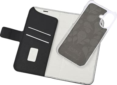 Onsala iPhone 16 MagSeries wallet cover (black)