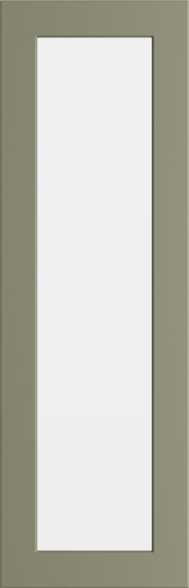 Epoq Canvas Olive glassdør 30x92