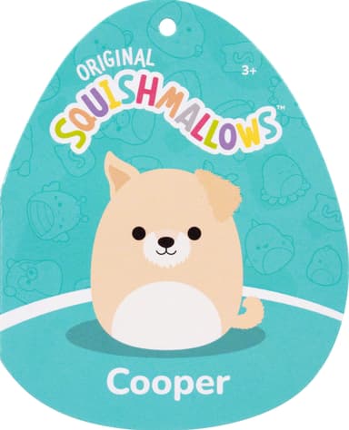 Squishmallows kosedyr (Cooper Dog)