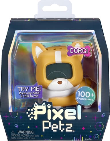Pixel Petz Tamagotchi simuleringsleke (Corgi)
