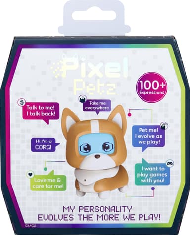 Pixel Petz Tamagotchi simuleringsleke (Corgi)