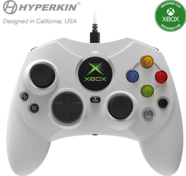 Hyperkin Duchess Xbox/PC kontroller (hvit)