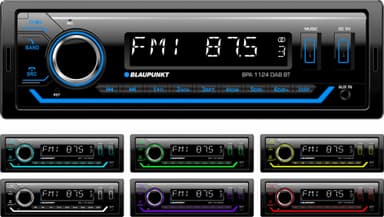 Blaupunkt BPA 1124 Bilradio med DAB+ og Bluetooth