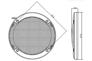 BLAUPUNKT ICx 662 2-veis bilhøyttalere (17 cm, 6,5"")