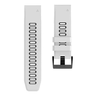 Twin klokkereim Garmin Fenix 8 Pro (47mm) - Hvid/sort