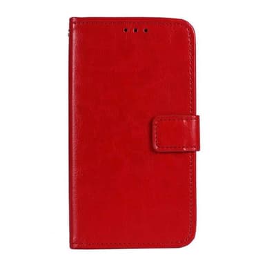 Lommebokdeksel 3-kort Motorola G55 - Rød
