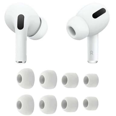 Øreputer 8-pak AirPods Pro 2 - Hvit