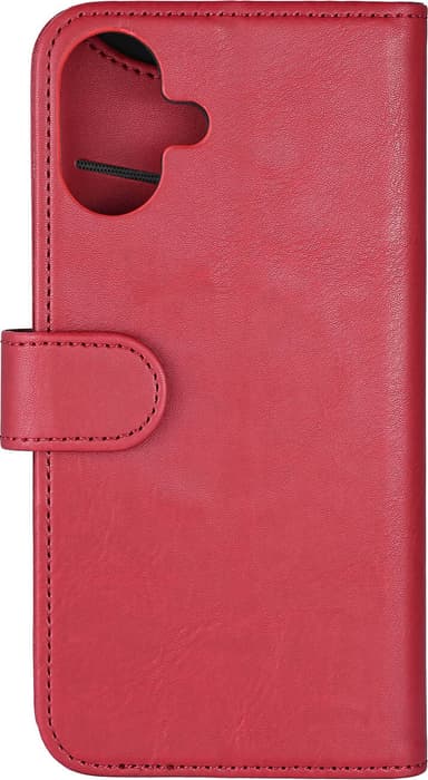 Gear iPhone 16 Plus lommebokdeksel (dyp rød)