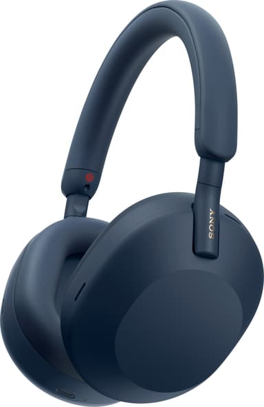 Sony WH-1000XM5 trådløse around-ear hodetelefoner (midnattsblå)