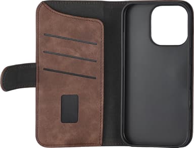 Gear iPhone 16 Pro lommebokdeksel (brun)