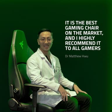Razer Iskur V2 gamingstol (sort)