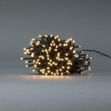 Nedis Julebelysning | Streng | 192 LED's | Varm Hvit | 14.40 m | Lyseffekter: 7 | Innendørs eller utendørs | Batteri drevet